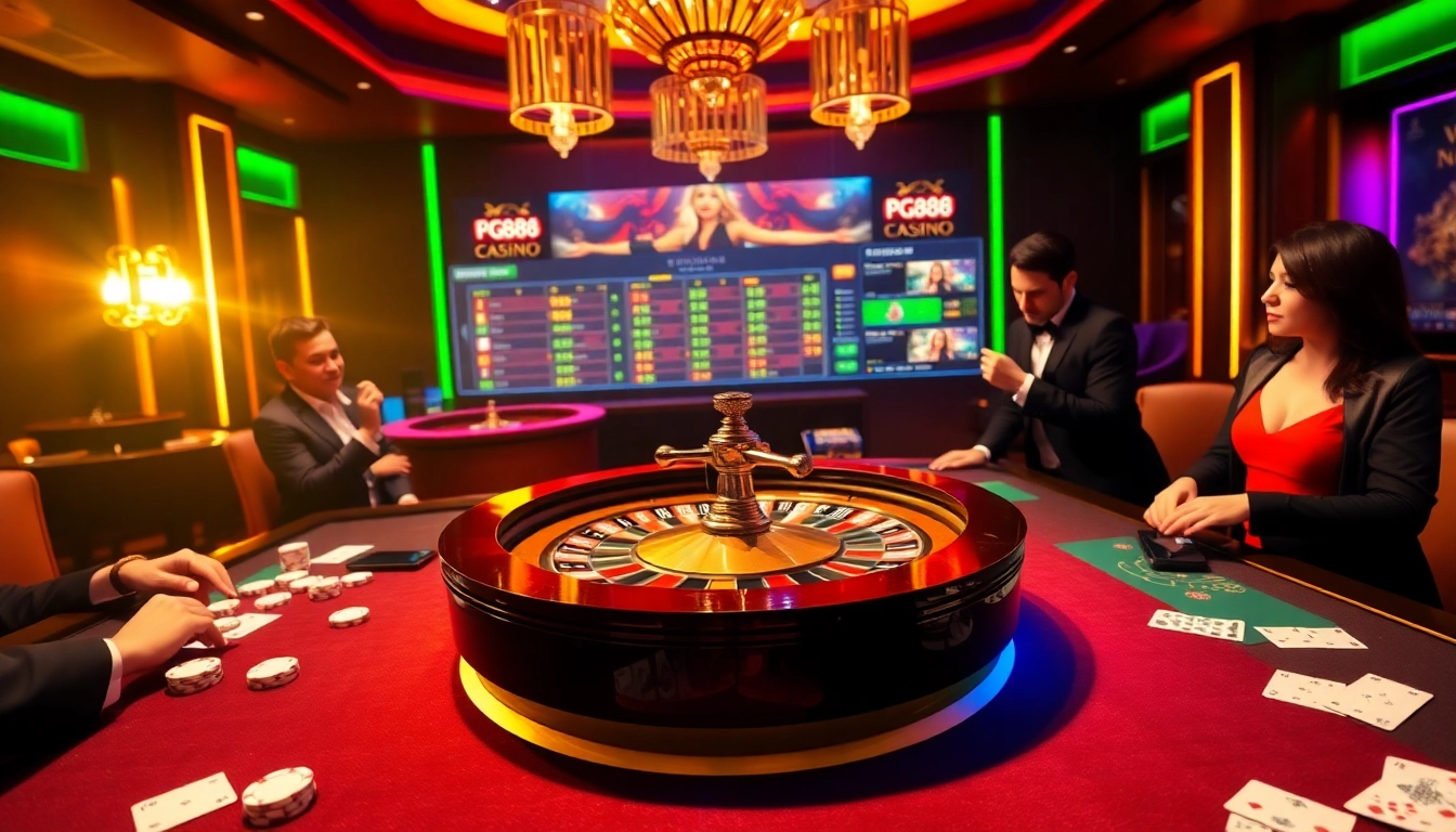 Experience the thrill of gaming at PG88 with top casino features and stunning visuals.