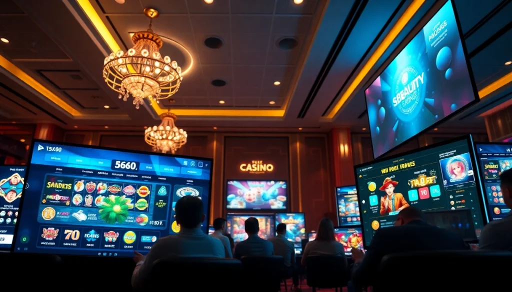 Experience the elegance of https://566.beauty/ with a modern gaming interface in an online casino.