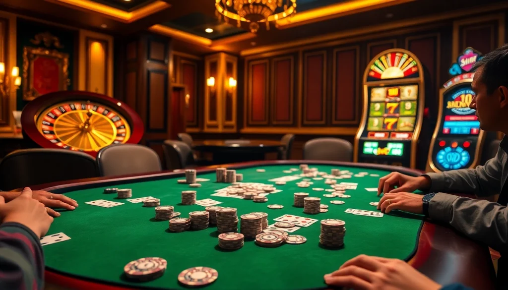 Experience the thrill of online gambling at https://i9bet.space/ with poker and roulette excitement.