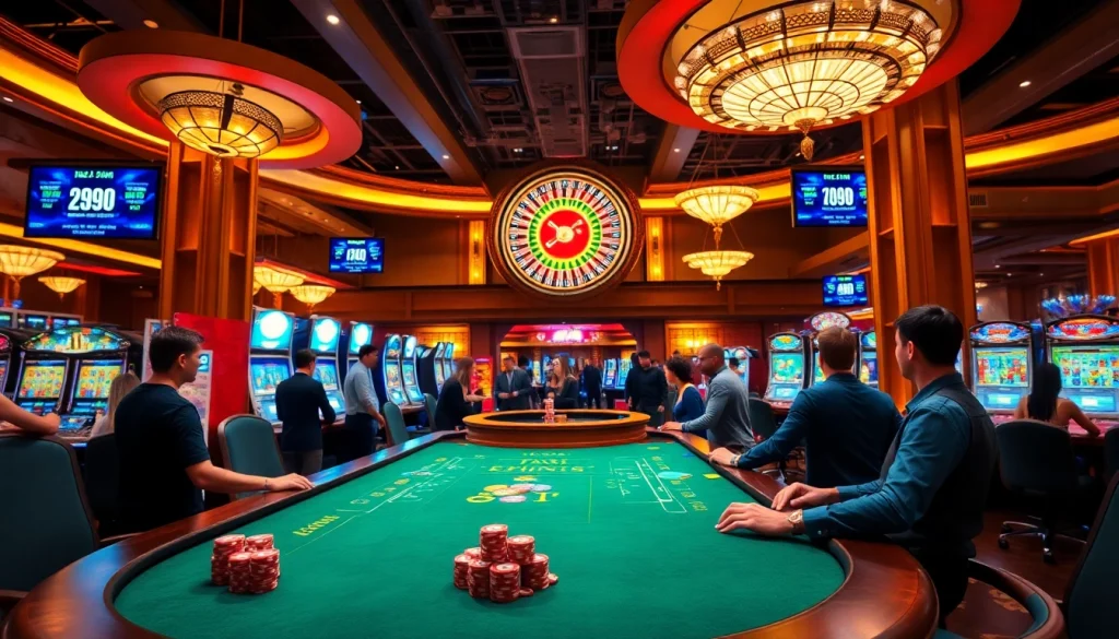 Experience the excitement of 789club with vibrant games and thrilling action at the casino.