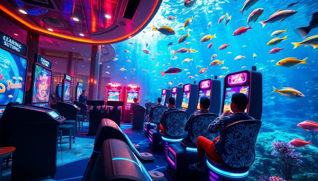 Experience the thrill of bắn cá xn88 with dynamic underwater action and colorful marine life.