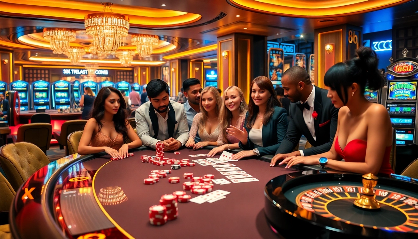 Experience the thrill of gaming with 888b at a luxurious casino table.