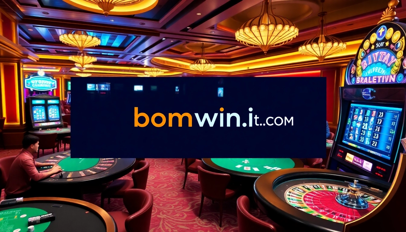 Experience thrilling gameplay at bomwin1.it.com with exciting casino action and dynamic gaming tables.