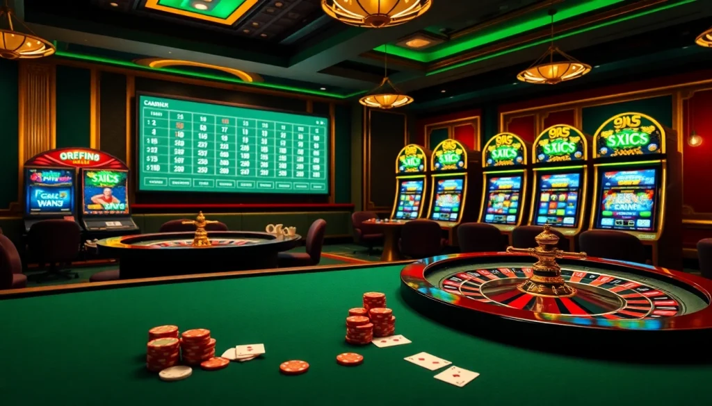 Play thrilling games at https://okfun.guru/ with a vibrant casino atmosphere and engaging visuals.