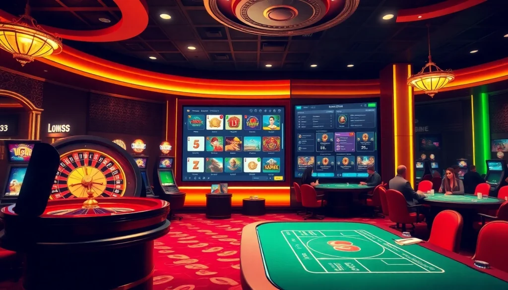 Experience the excitement of bk33 with vibrant online casino games and roulette.