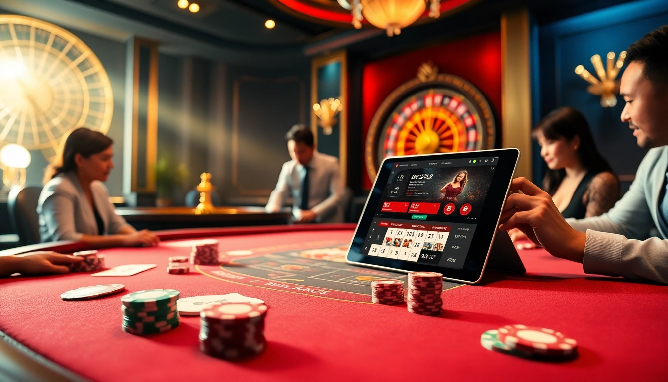 Experience the thrill of gambling at https://dv88.design/ with vibrant casino elements and delighted players.