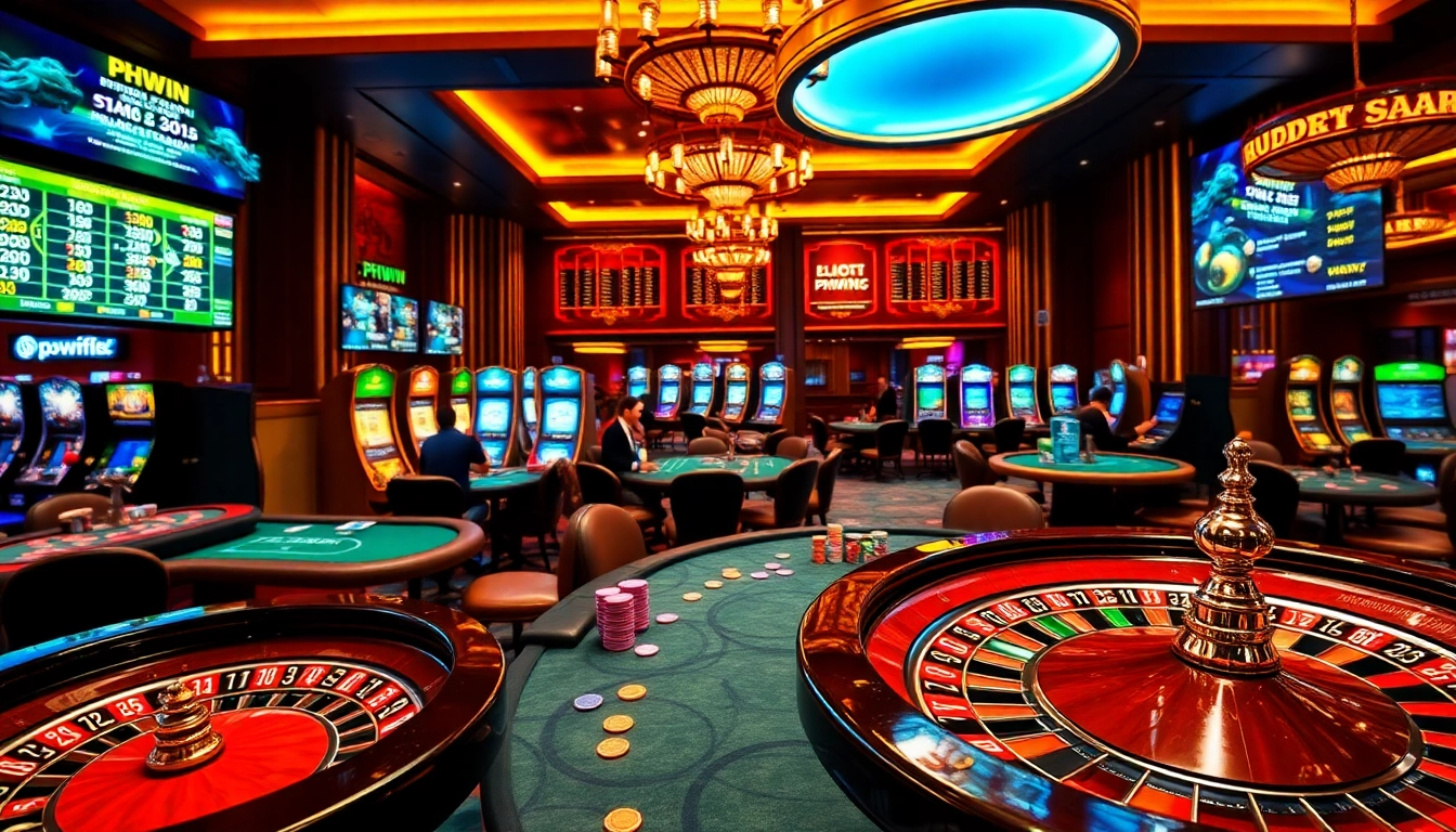 Experience the thrill of gambling at PHWIN with exciting casino games and live betting.