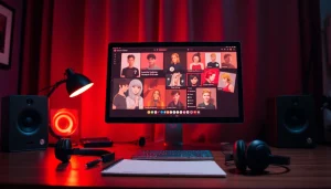 Engaging digital scene showcasing dynamic interactions in nsfw ai platforms.