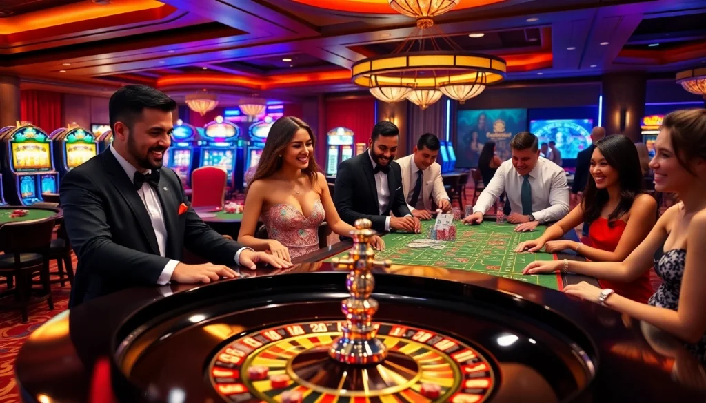 Exciting roulette gameplay experience at 88xx casino with a professional dealer and vibrant atmosphere.