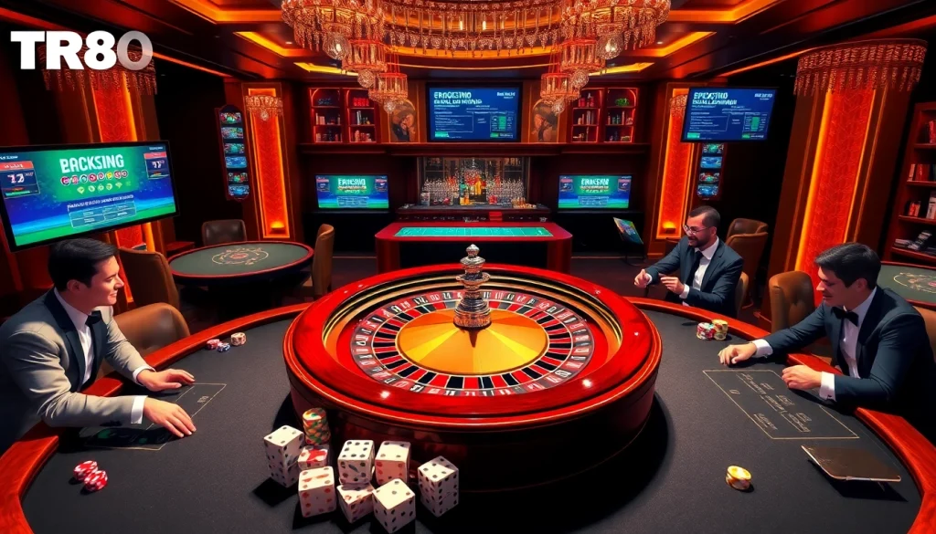 Experience exceptional casino thrills at TR88 with vibrant poker tables and exciting roulette wheels.