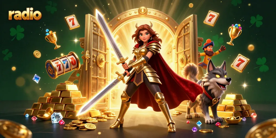Win big at radio-themed casino games with stunning visual elements and dynamic characters.